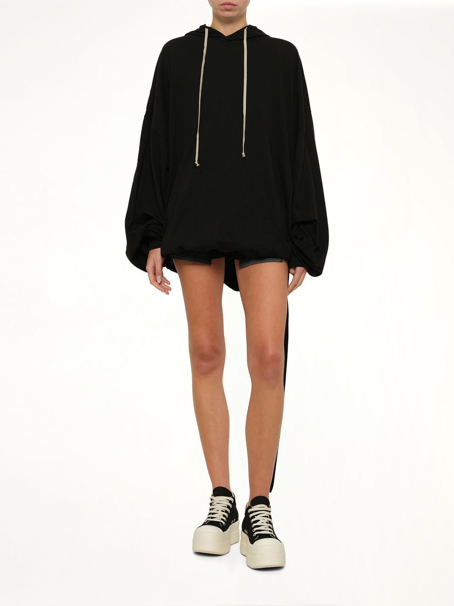 Hun Hoodie in Black