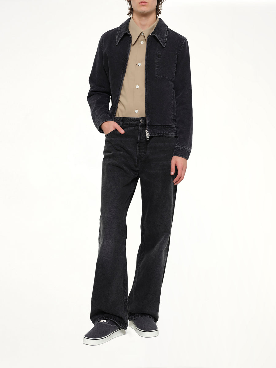 Tonal ADC Denim Jacket in Black