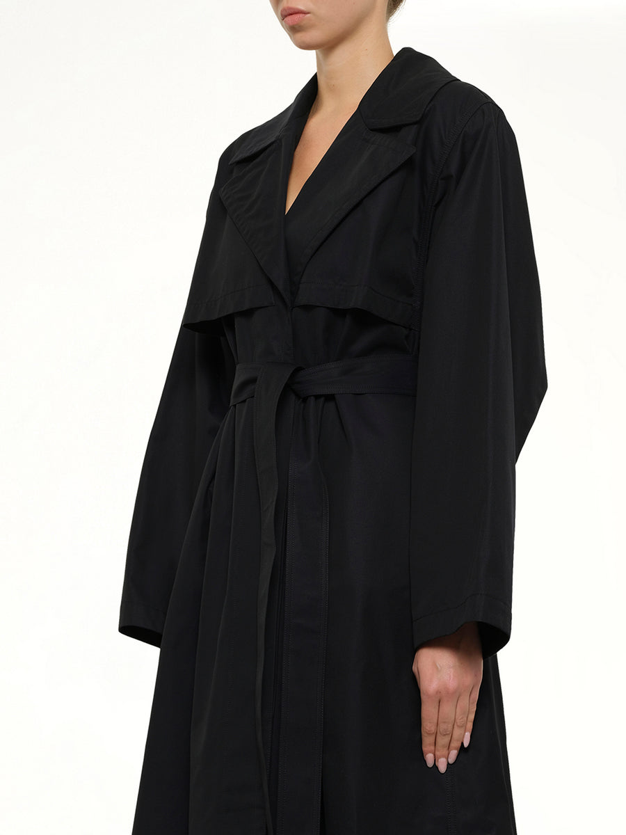 Trench Coat in Minuit