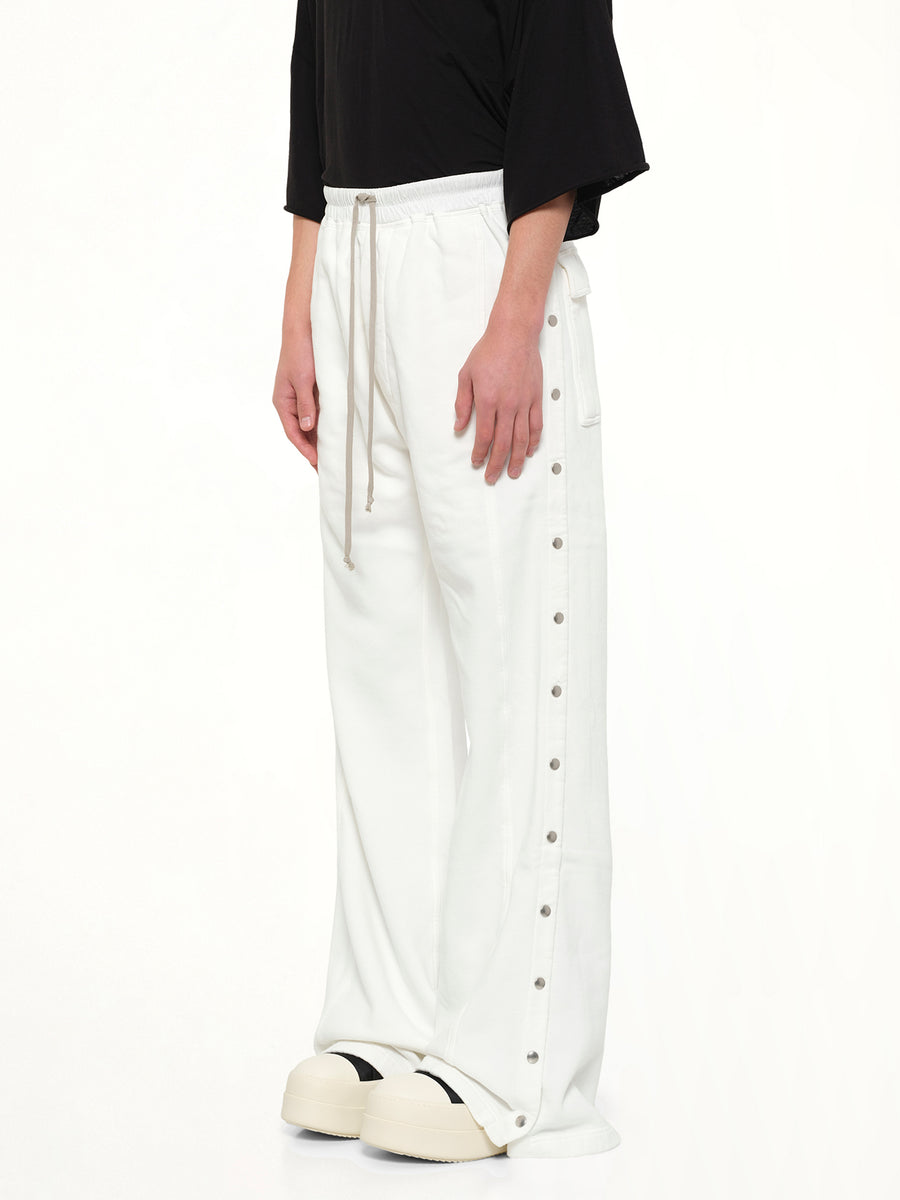 Wide Pusher Pants in Milk Wash