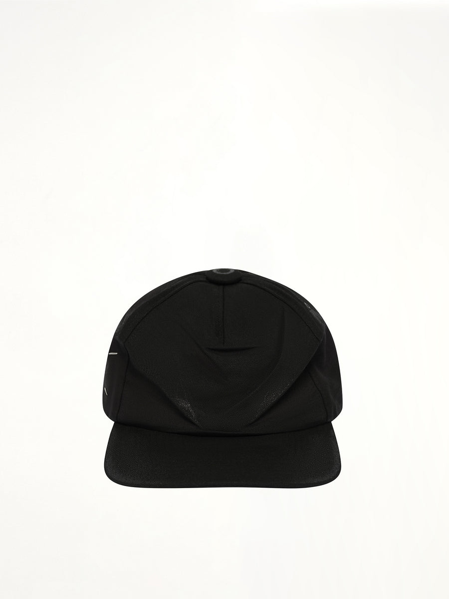 4 Stitches Hat in Black