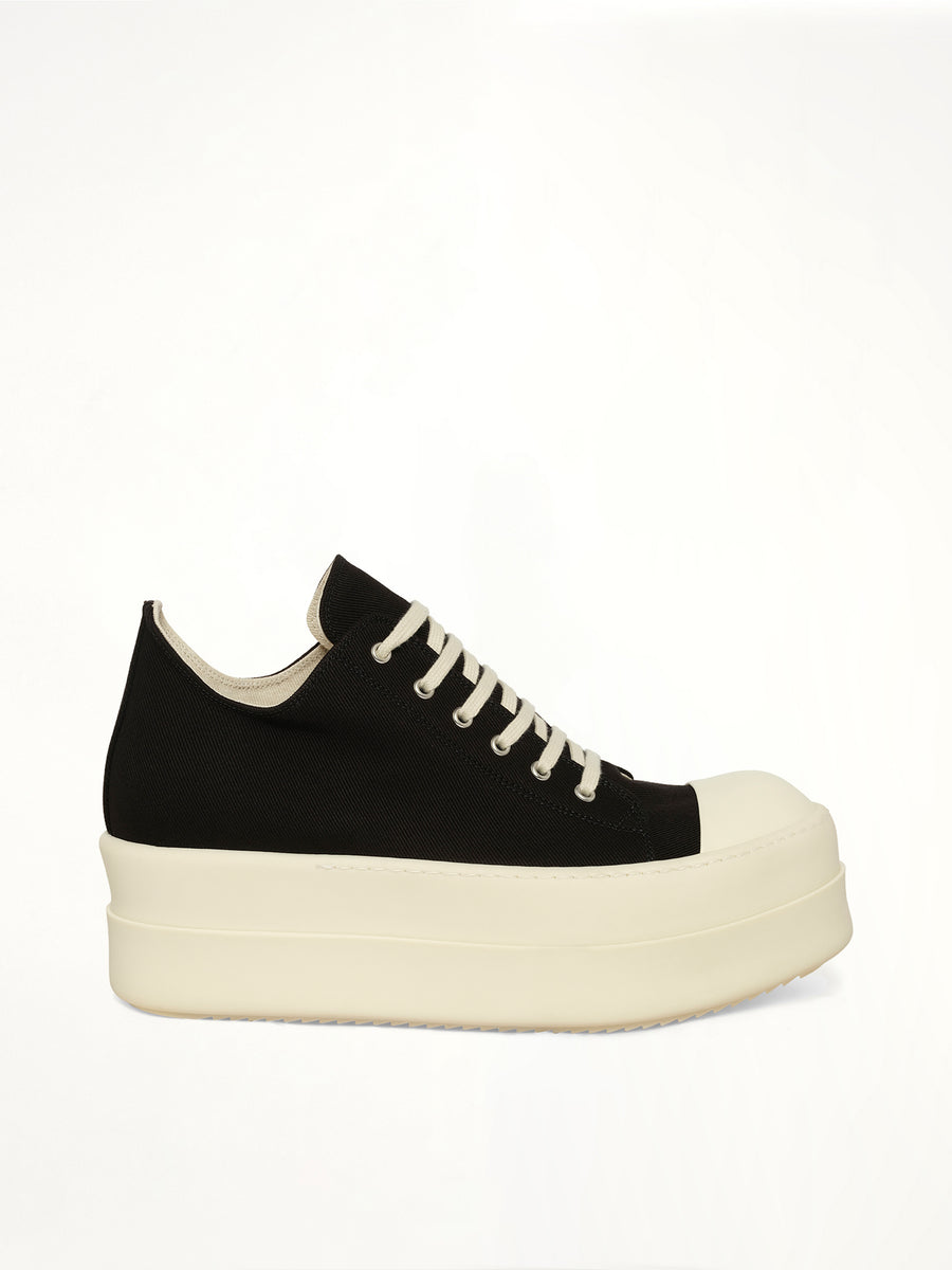 Mega Bumper Low Sneaks in Black/Milk