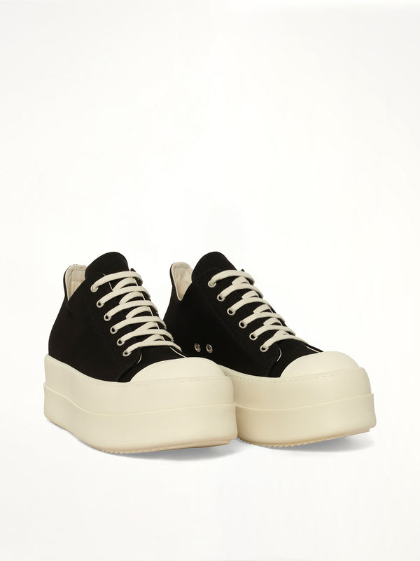Mega Bumper Low Sneaks in Black/Milk