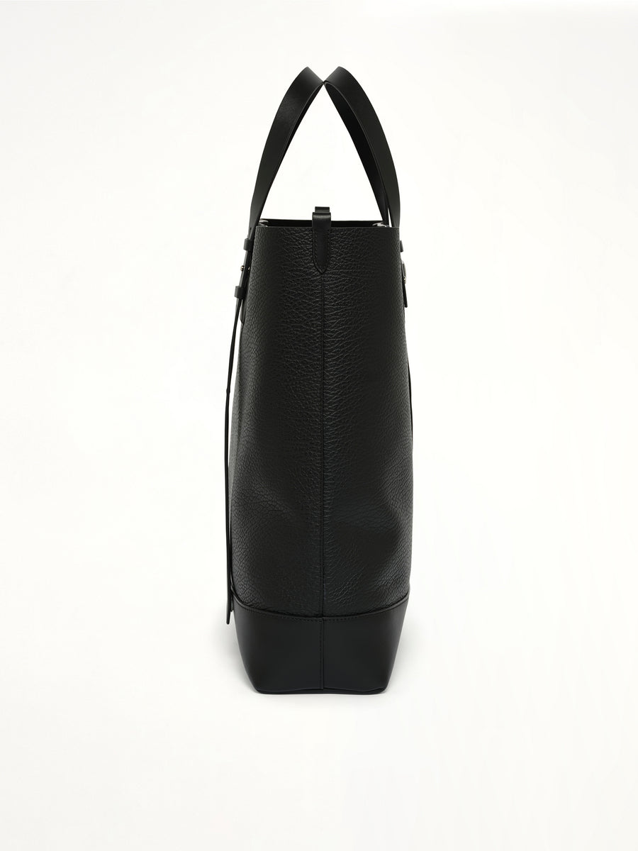 Shopping Vertical Bag in Black