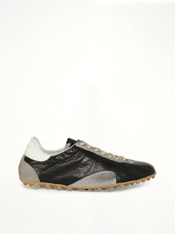 Sprinters Low Sneaker in Black/White/Grey