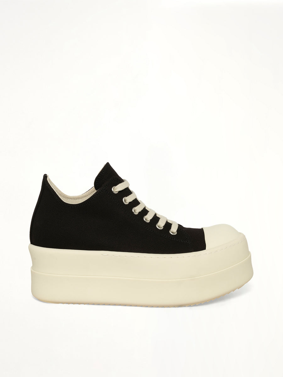 Mega Bumper Low Sneaks in Black/Milk
