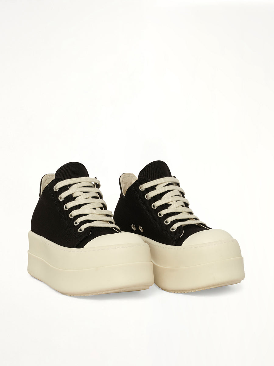 Mega Bumper Low Sneaks in Black/Milk
