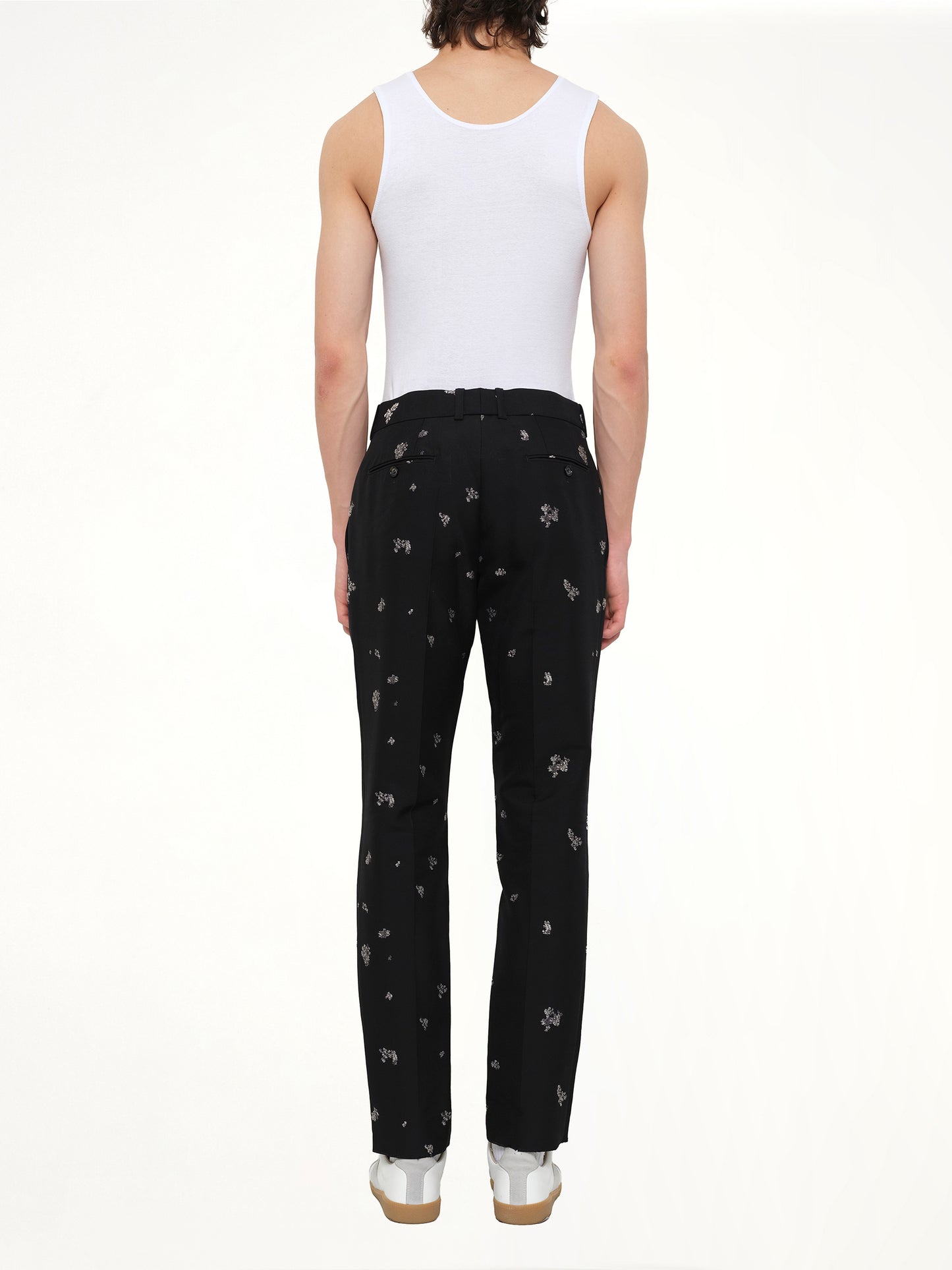 Fitted Pants in Black