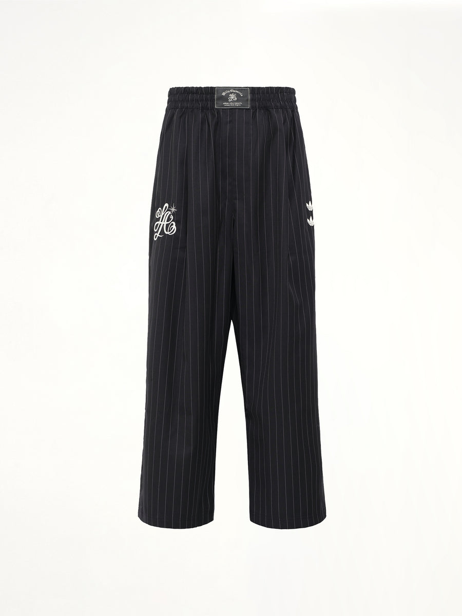 Adidas x WC Pinstripe Pants in Black/White