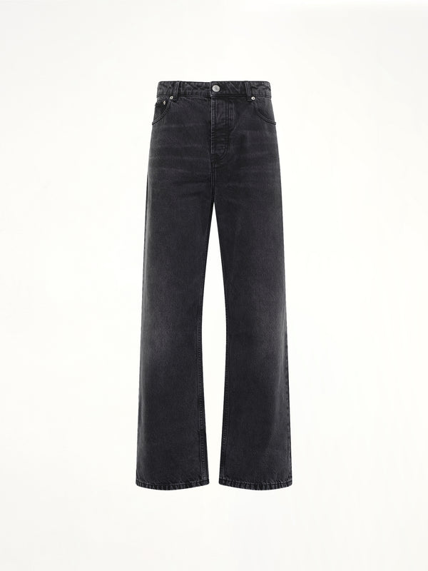 Large Fit Jeans in Black