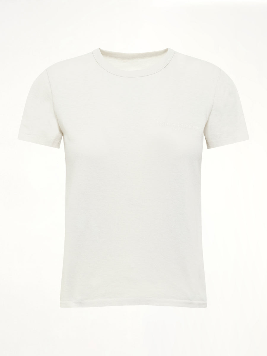 Logo Small T-Shirt in Vintage White