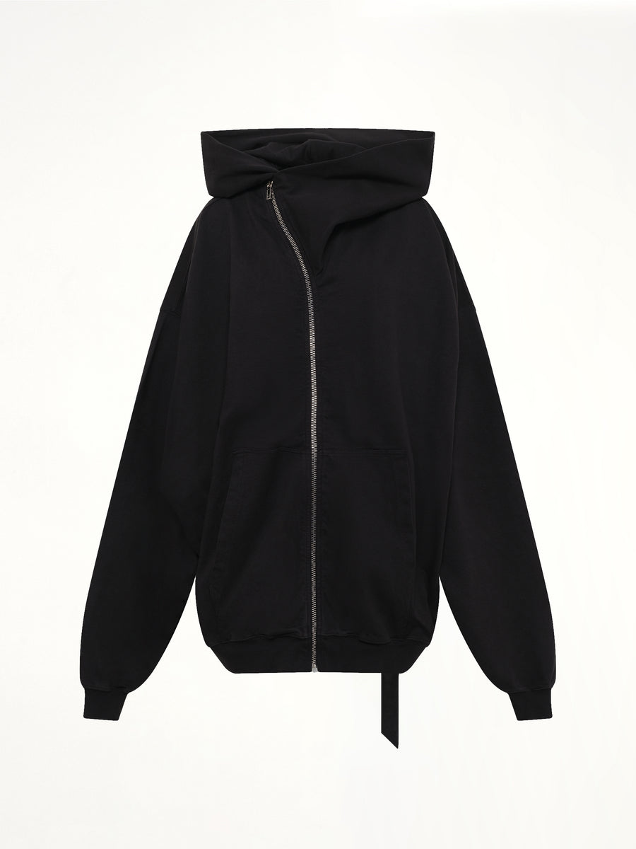 Mountain Hun Hoodie in Black