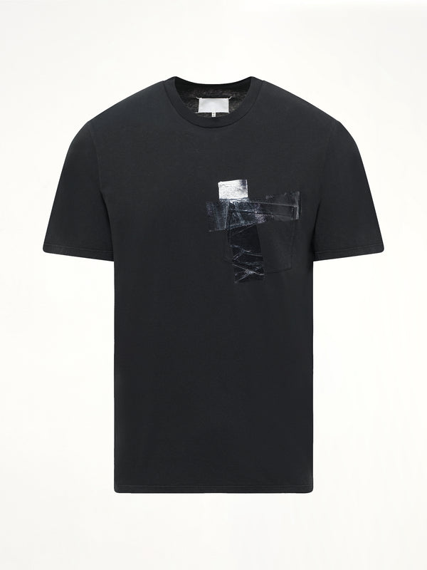Tape T-Shirt in Vintage Black
