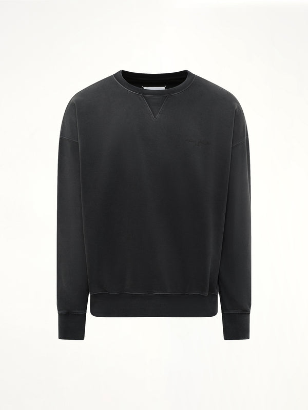 Vintage Logo Sweatshirt in Vintage Black