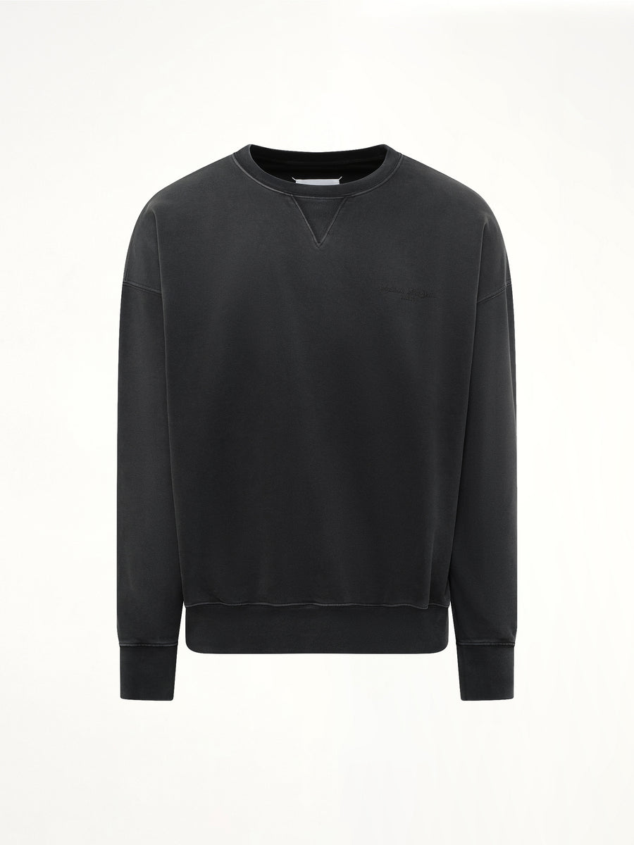 Vintage Logo Sweatshirt in Vintage Black