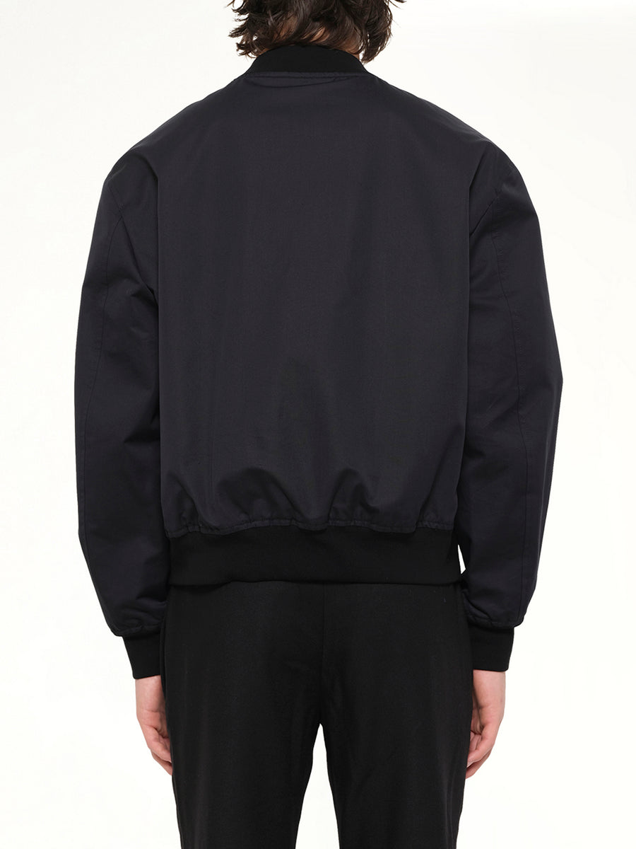 Blouson 130 with Embroidery in Black