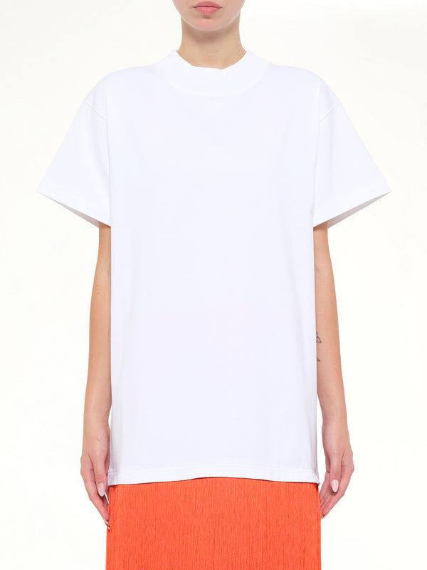 Fringed T-Shirt in White