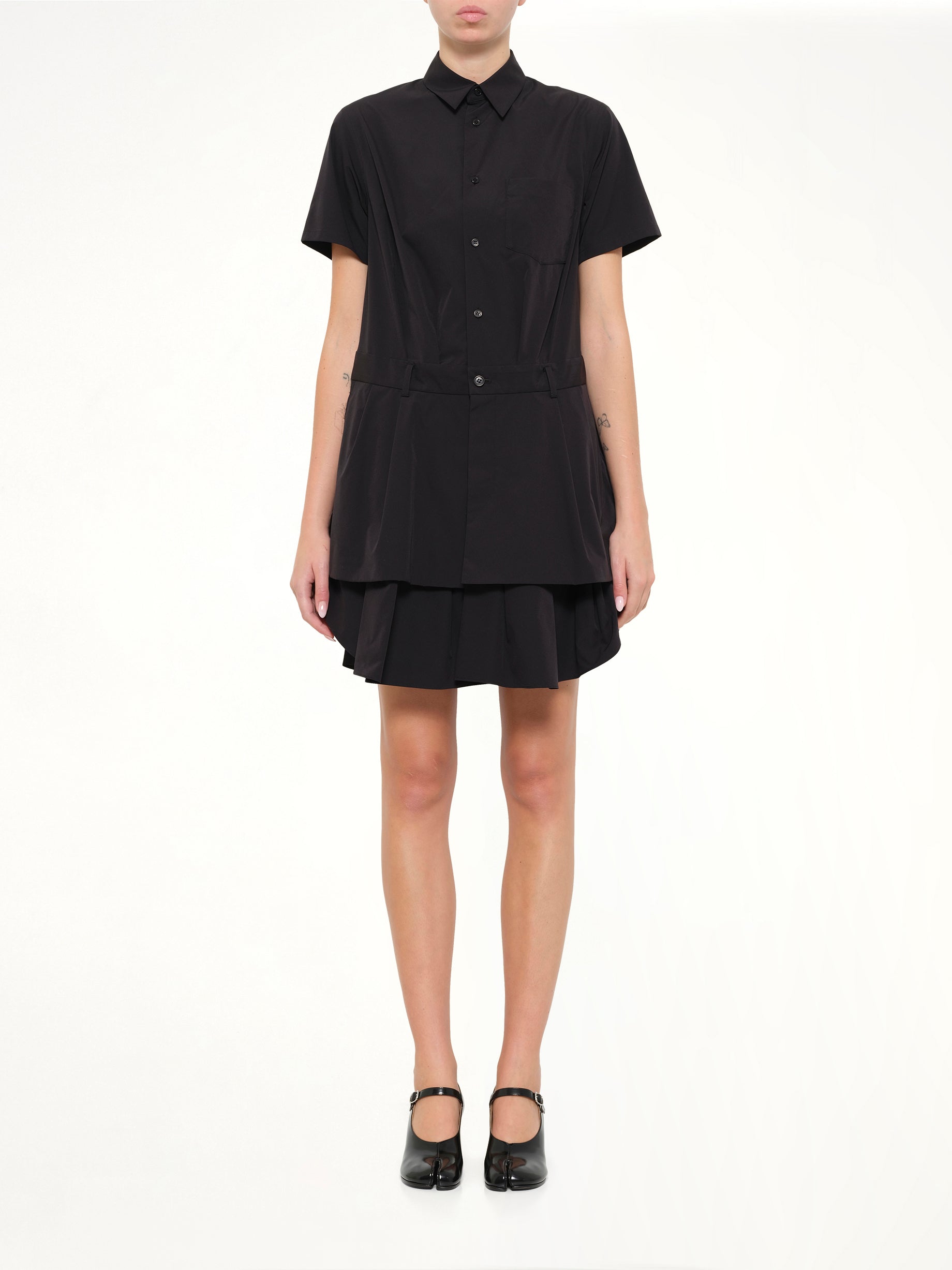 Short Sleeve Dress in Black
