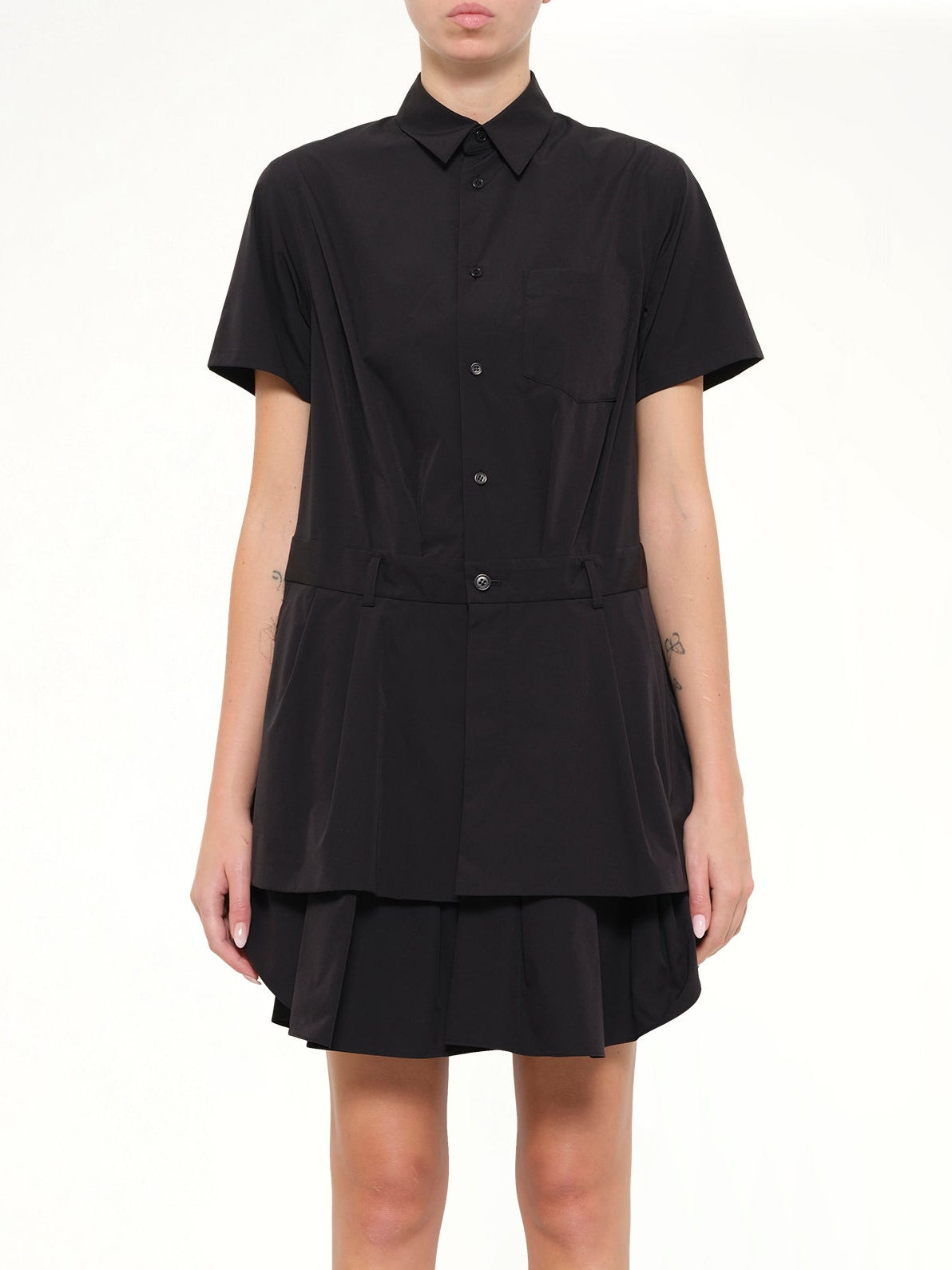 Short Sleeve Dress in Black