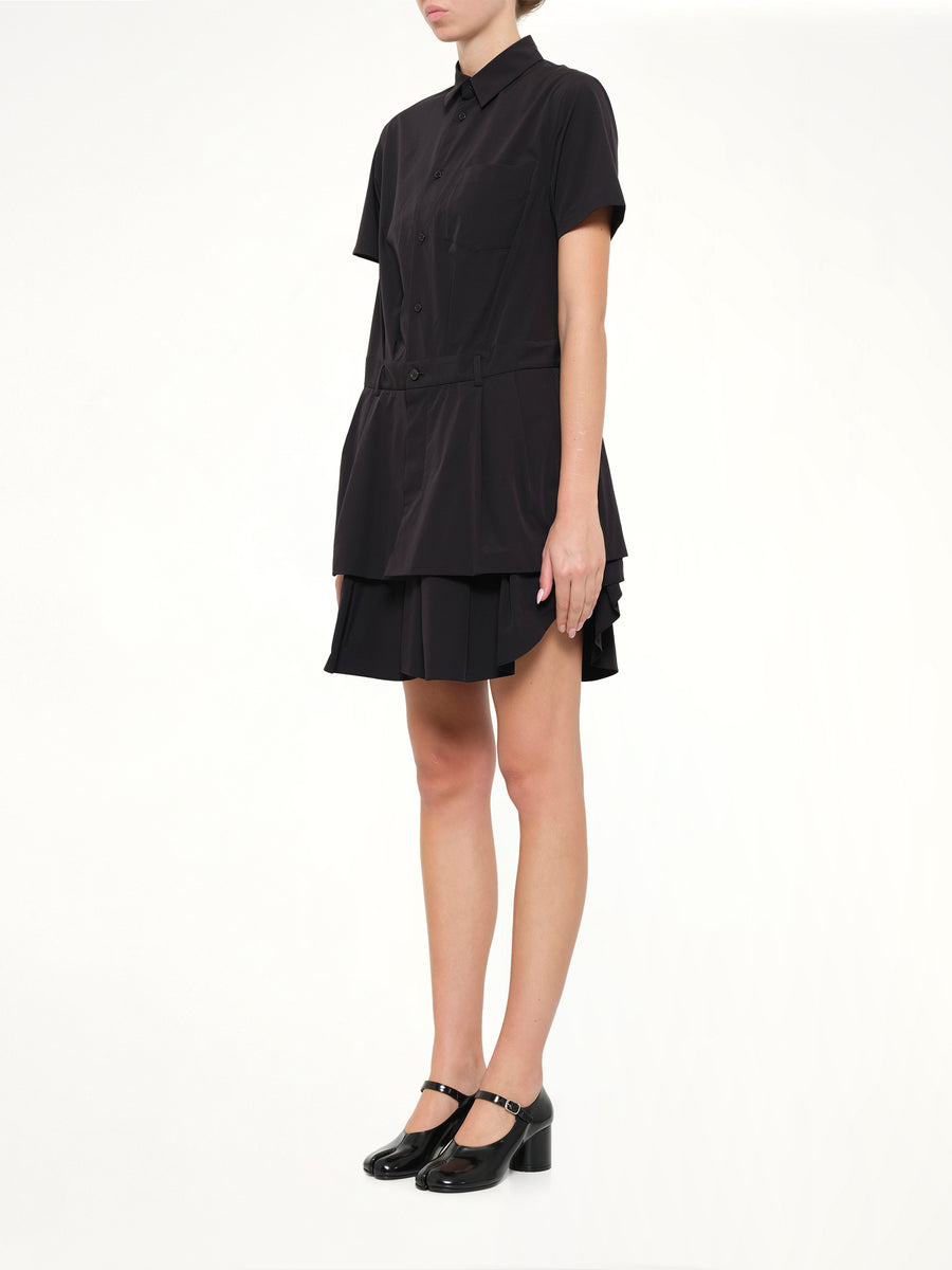 Short Sleeve Dress in Black