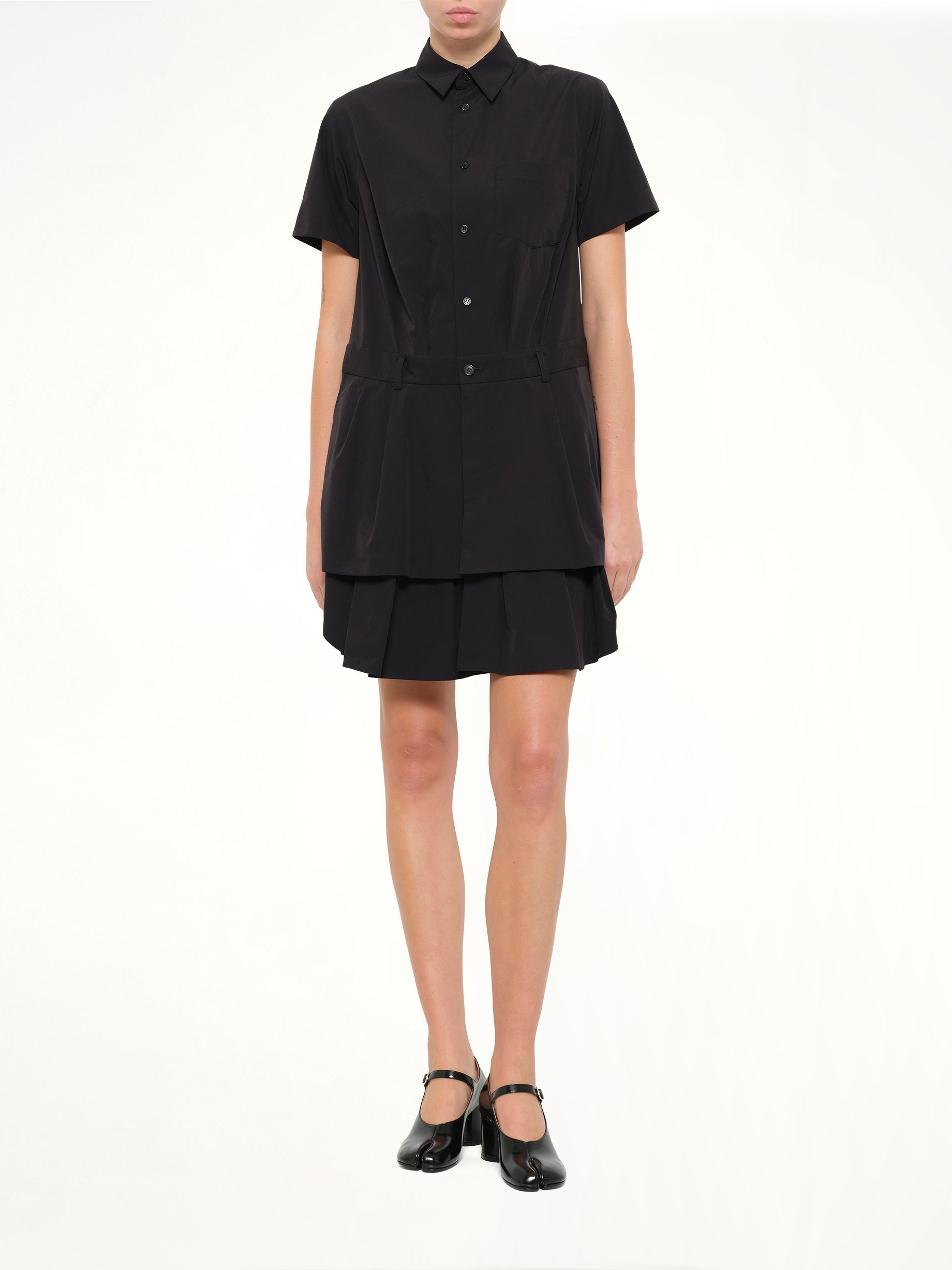 Short Sleeve Dress in Black