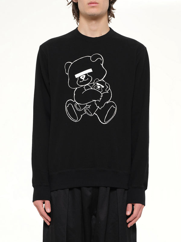 Teddy Sweatshirt in Black