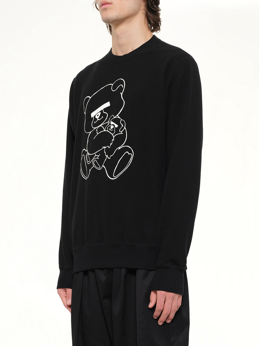 Teddy Sweatshirt in Black