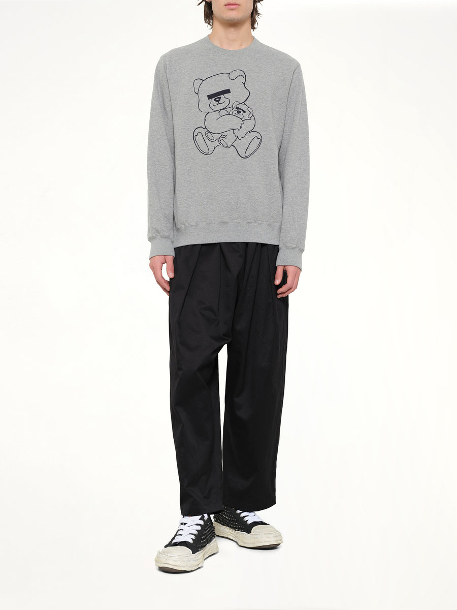 Teddy Sweatshirt in Grey
