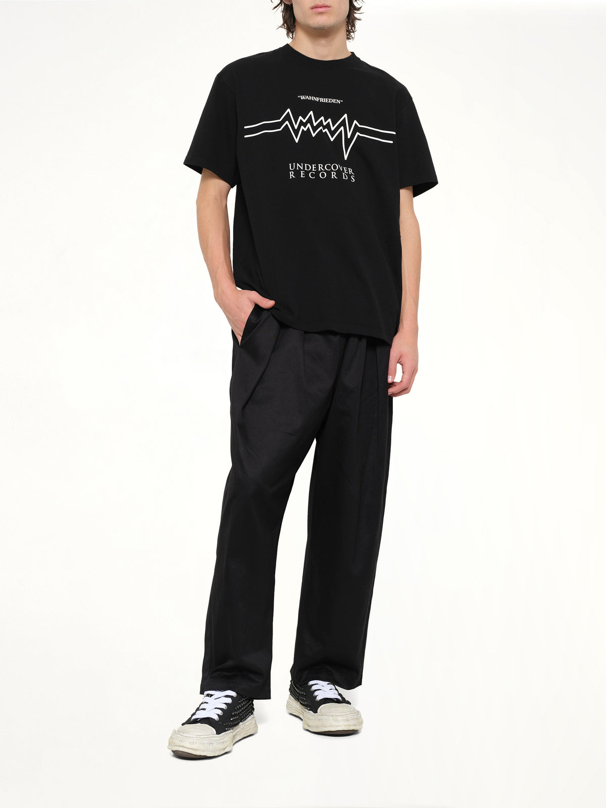 Undercover Records T-Shirt in Black