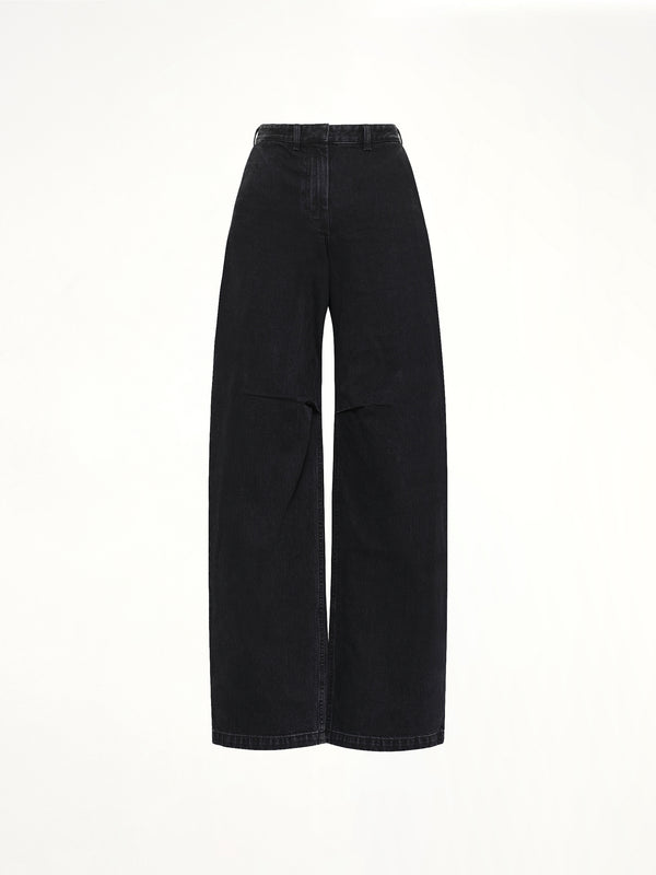 磁铁灰的Dem Jeans