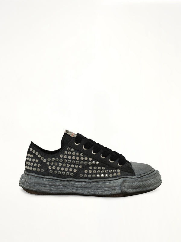Exclusive Peterson 23 OG Studded Sneaker in All Black