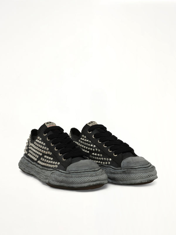 Exclusive Peterson 23 OG Studded Sneaker in All Black