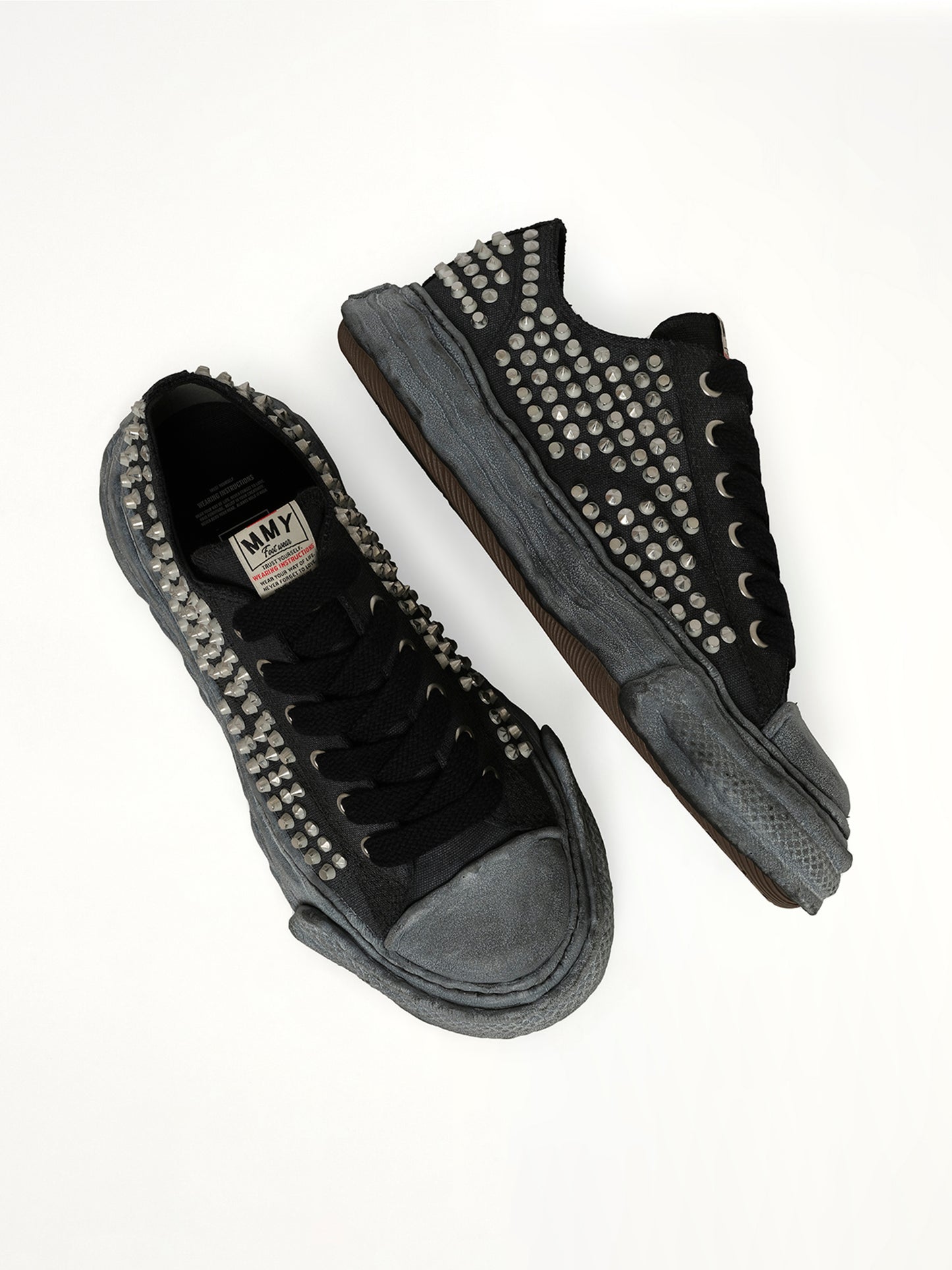 Exclusive Peterson 23 OG Studded Sneaker in All Black