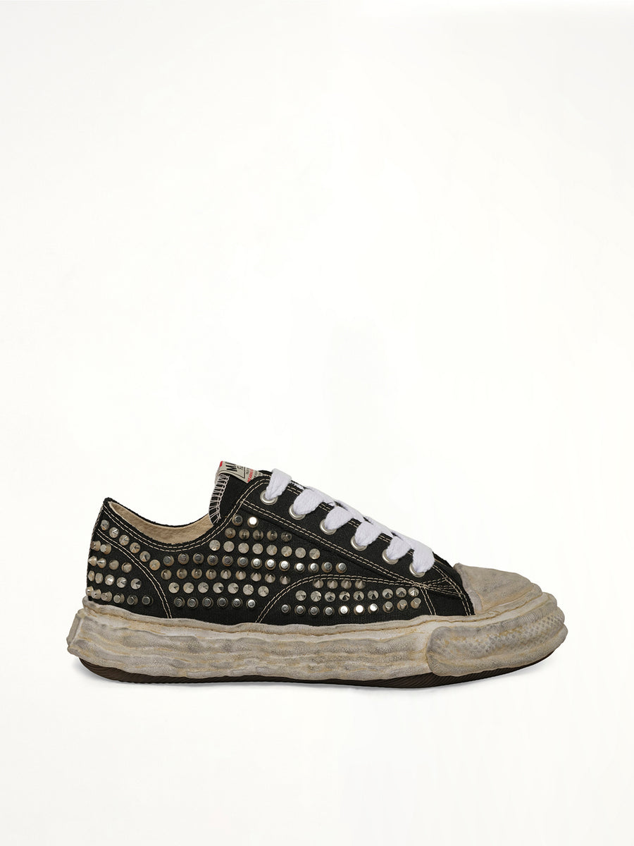 Exclusive Peterson 23 OG Studded Sneaker in Black/White