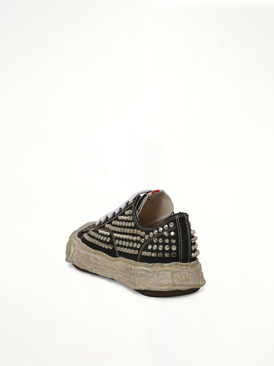Exclusive Peterson 23 OG Studded Sneaker in Black/White