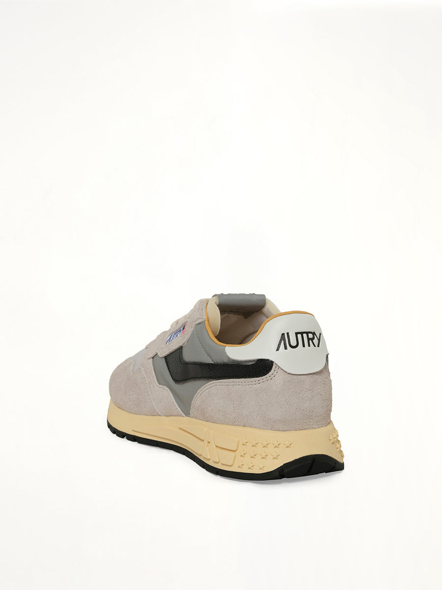 Reelwind Low Top Sneaker in Grey/Silver