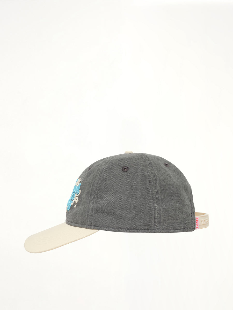 Stars Snapback Hat in Gray