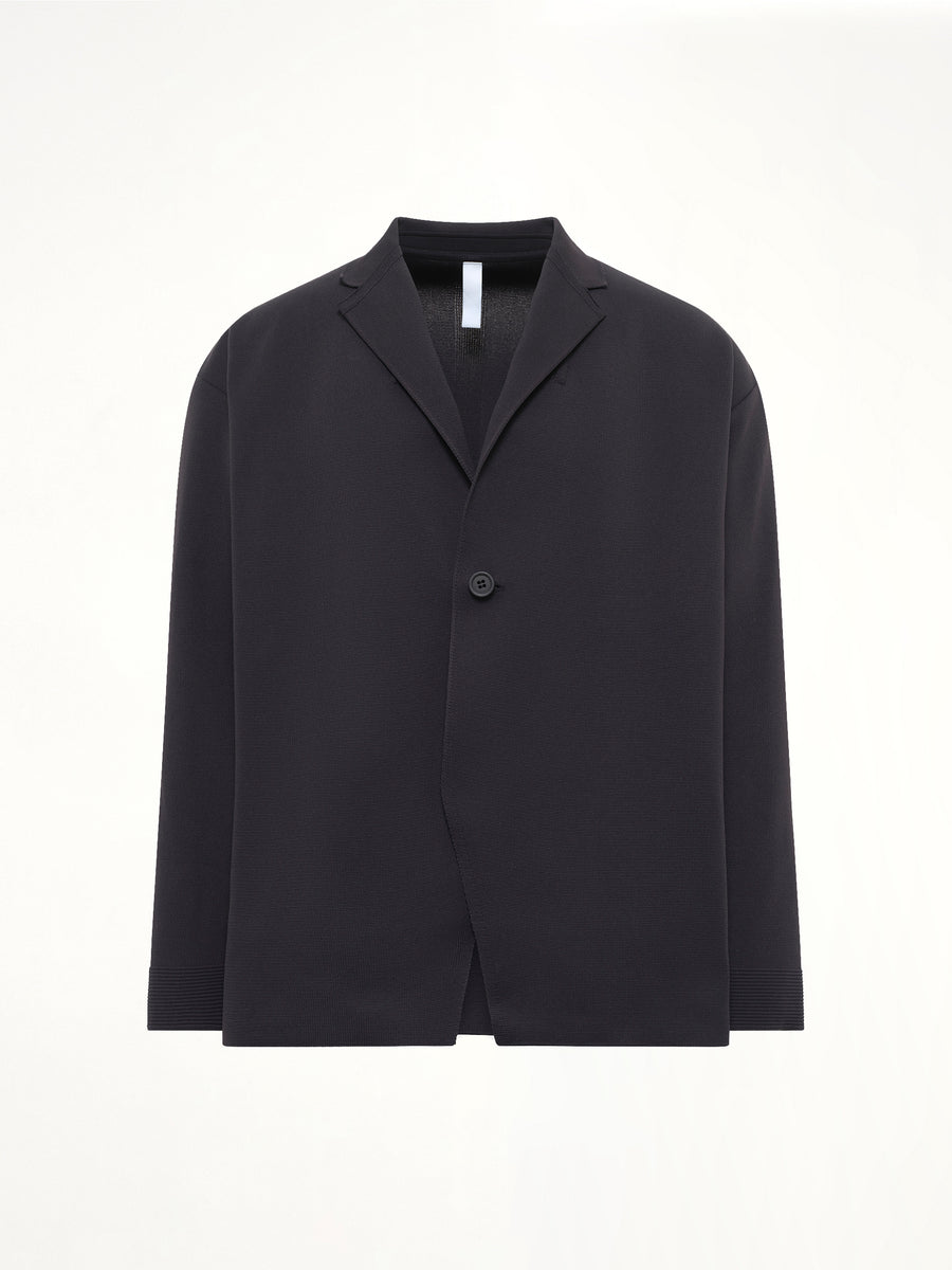 Milan Boxy Tailored Jacket in Black