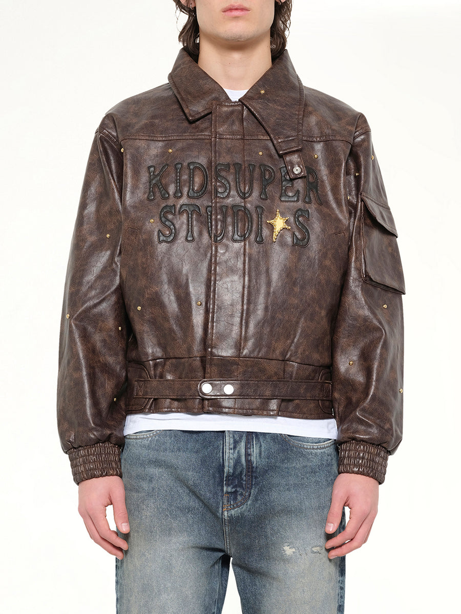 Boy Who Jumped Over the Moon Jacket in Brown