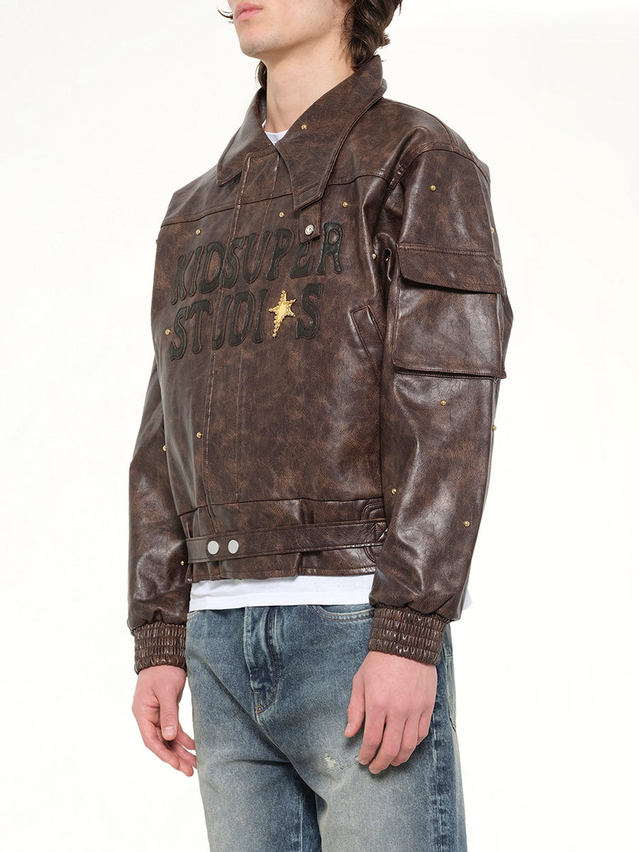 Boy Who Jumped Over the Moon Jacket in Brown