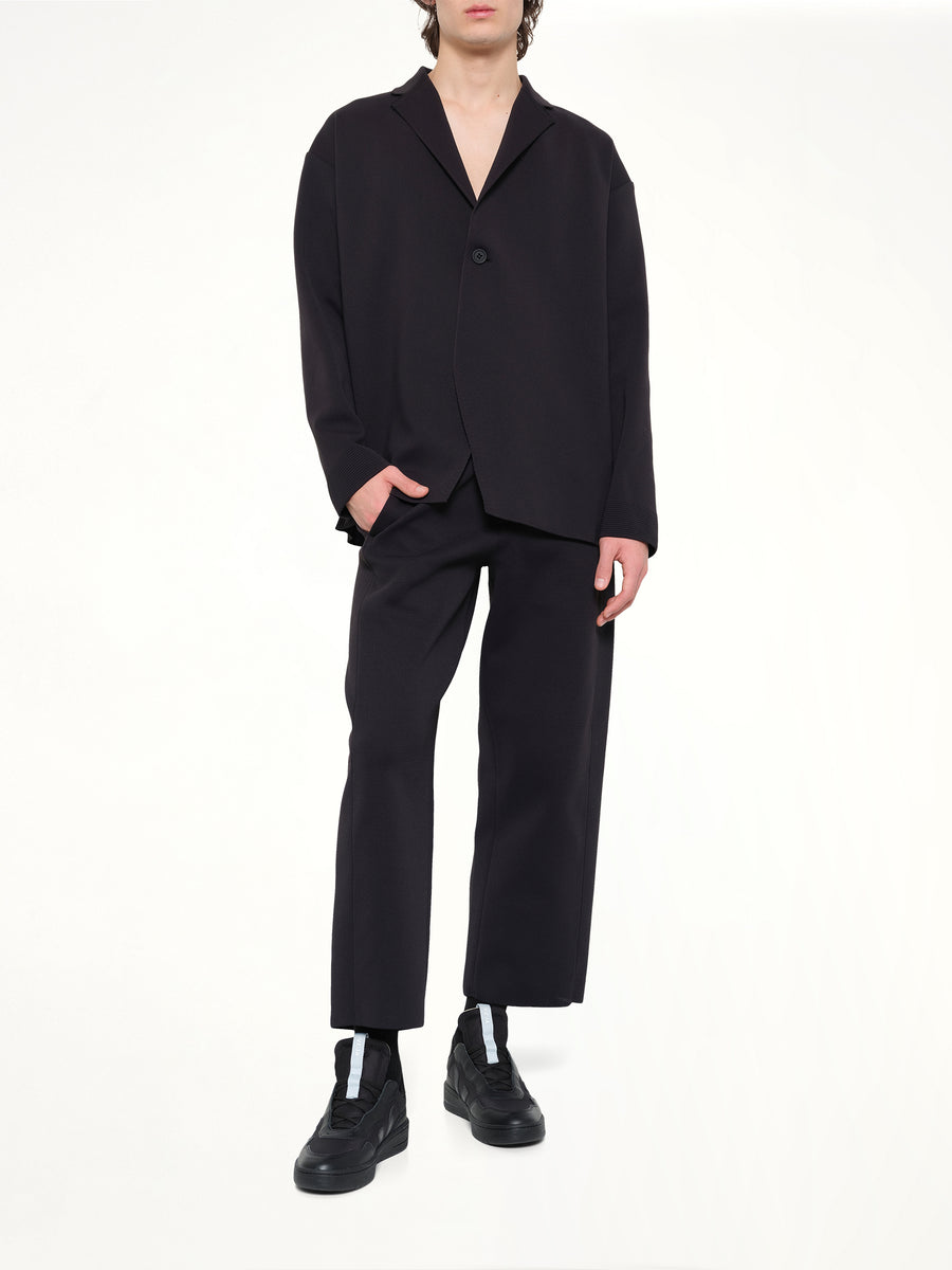 Milan Curved Pants in Black
