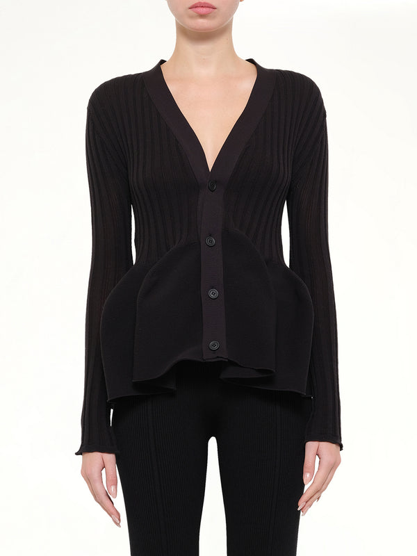 Pottery Cardigan in Black