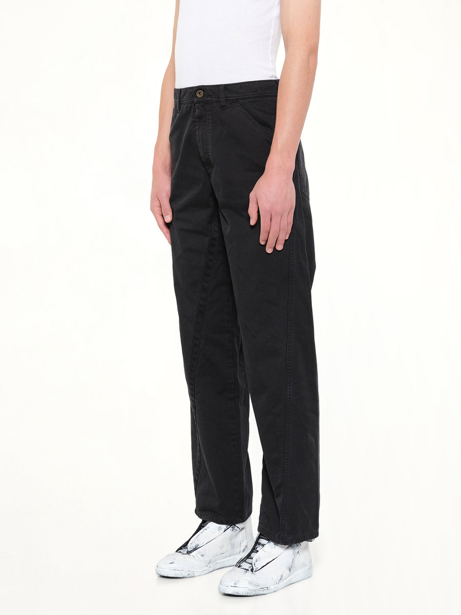 Twisted Trousers in Black