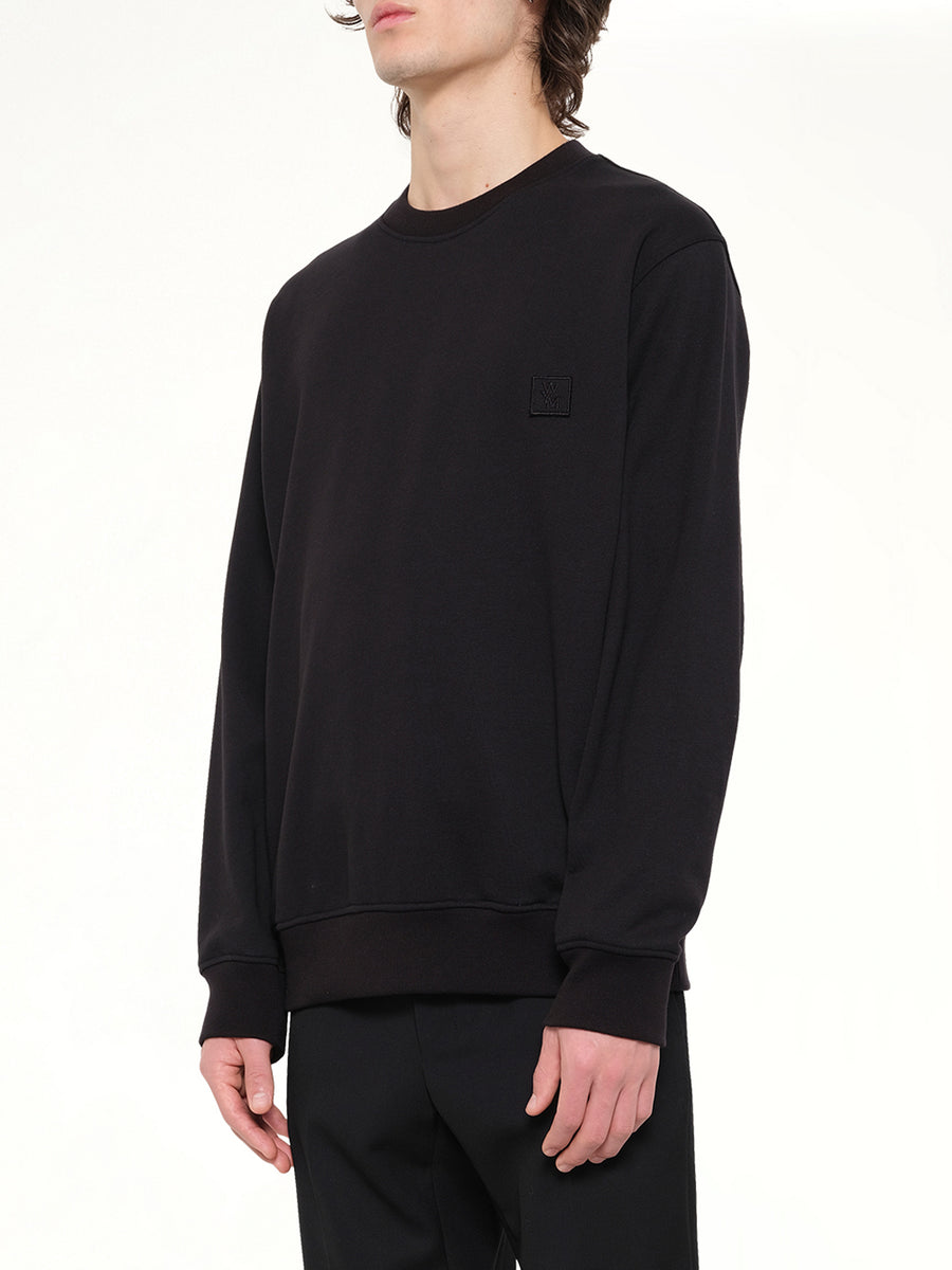 Back Logo Sweatshirt in Black