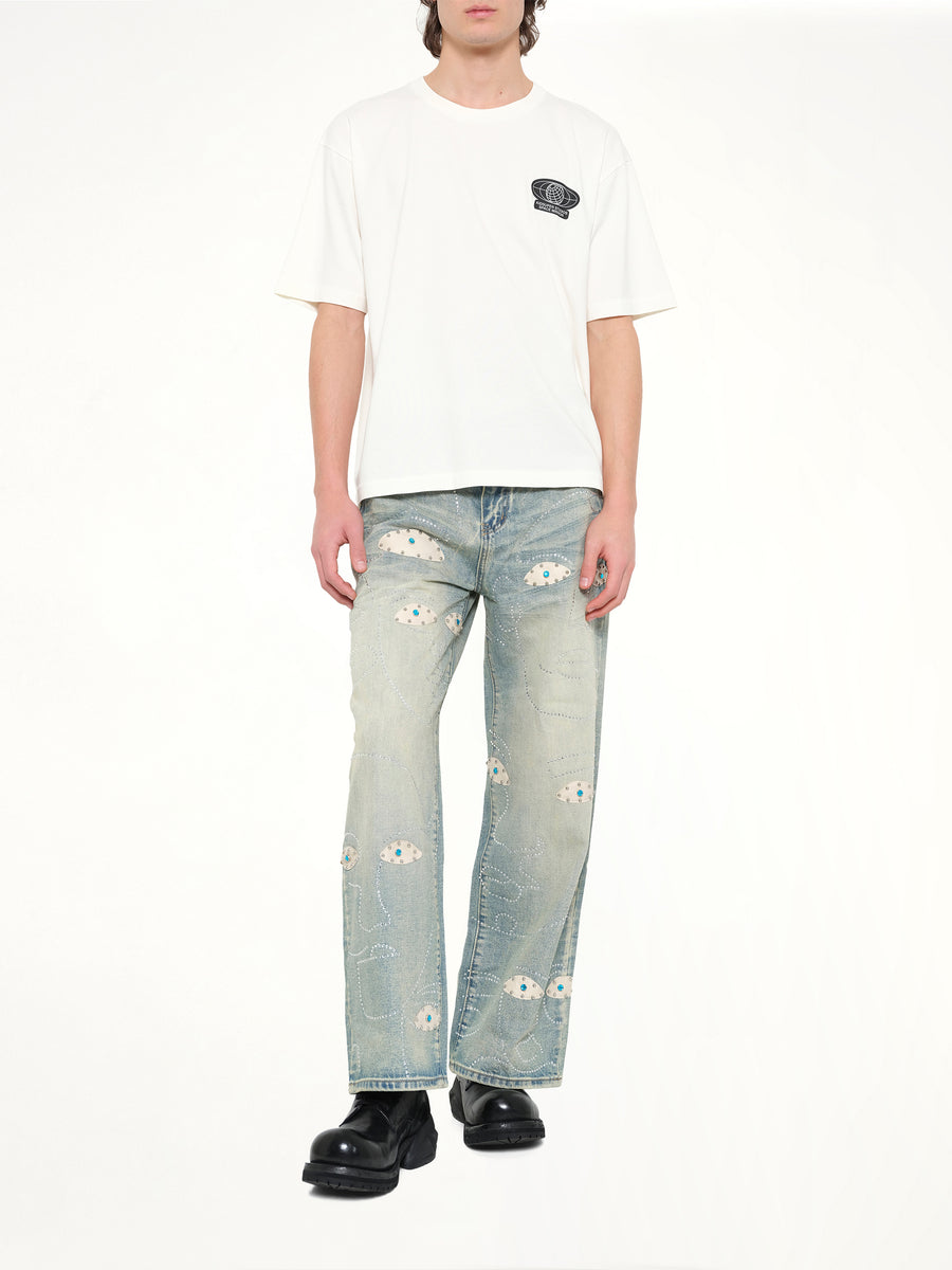 Globe Space Program T-Shirt in White