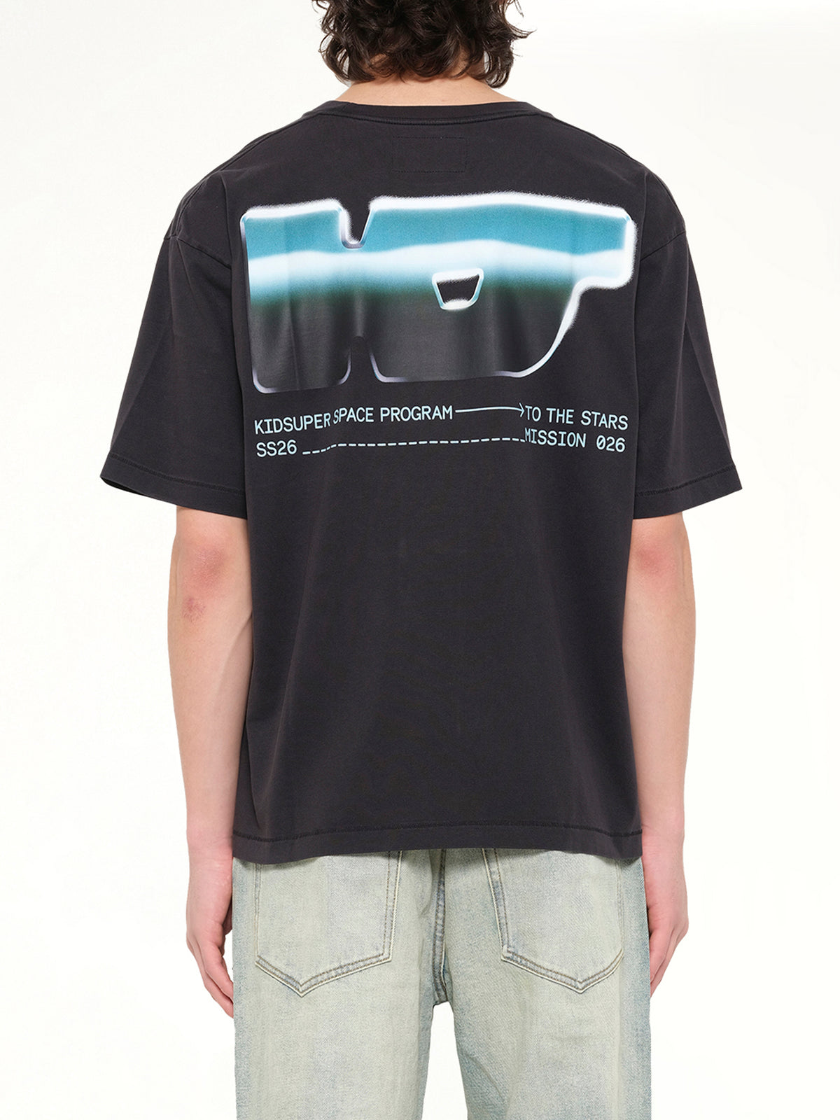 KS Chrome T-Shirt in Washed Black
