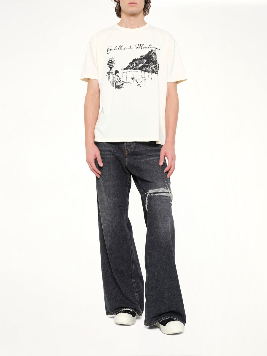 Montenegro Morada T-Shirt in Vintage White