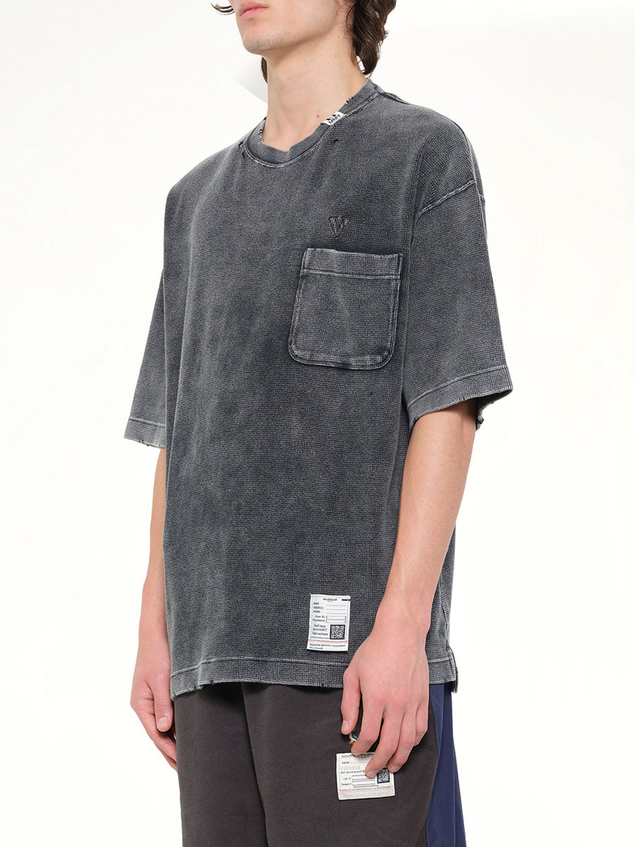 Bleached T-Shirt in Black