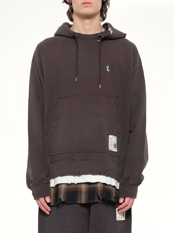 Triple Layered Hoodie in Black