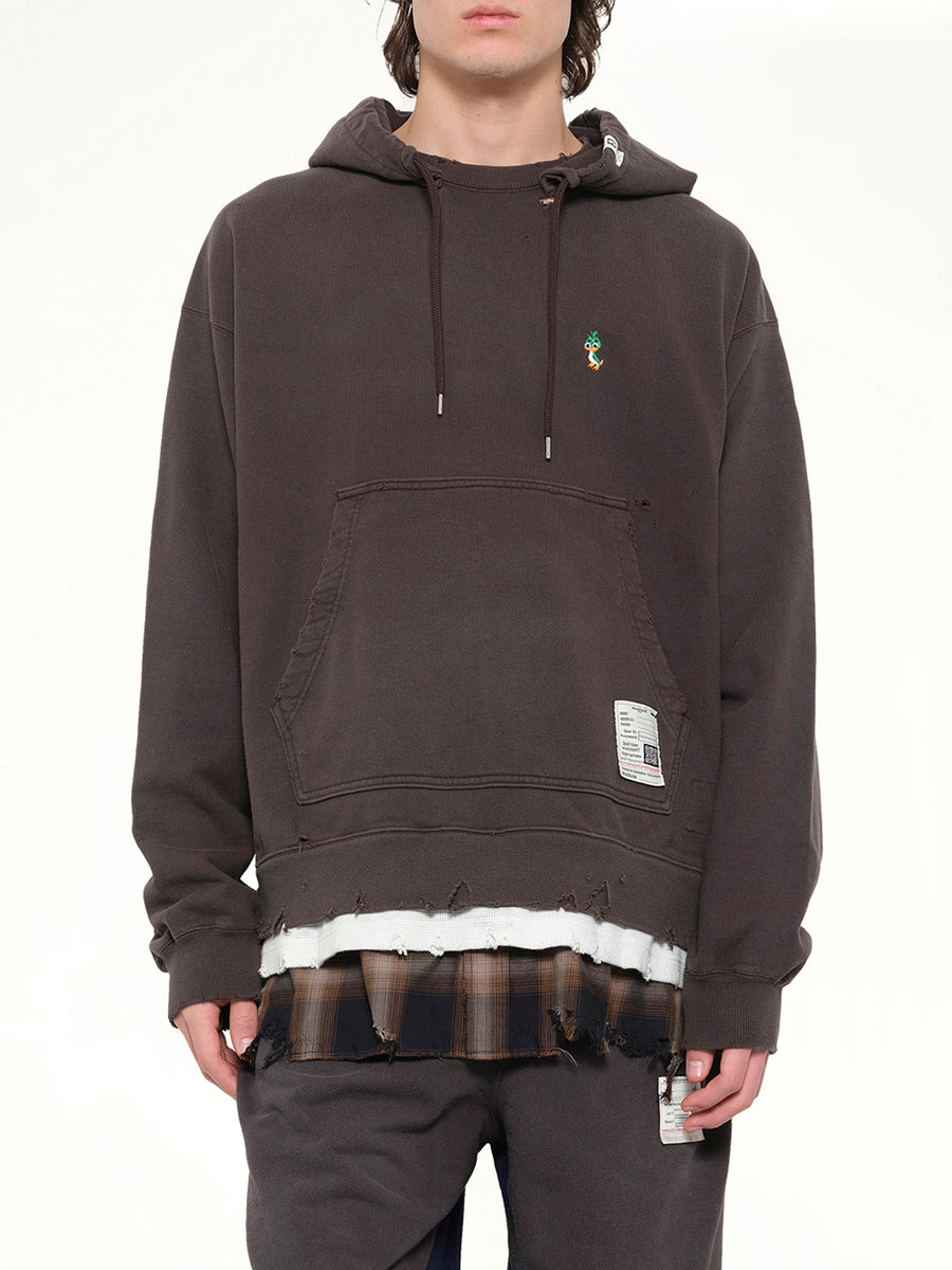Triple Layered Hoodie in Black